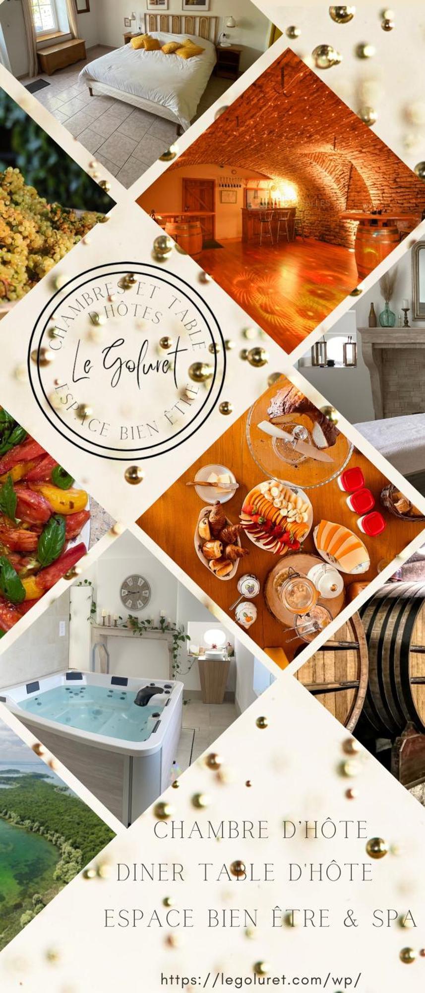 Le Goluret Chambres & Table D'Hotes - Espace Bien Etre Couvignon Exterior foto
